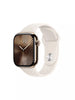 Apple Watch Series 10 - 42mm - GPS  - Gold Titanium Case