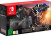 Nintendo Switch Monster Hunter Rise Edition. With x4 games bundle and Mario Carry case