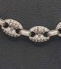 Pre-owned 925 silver mariner link style chain 58.6g Boxed 25"