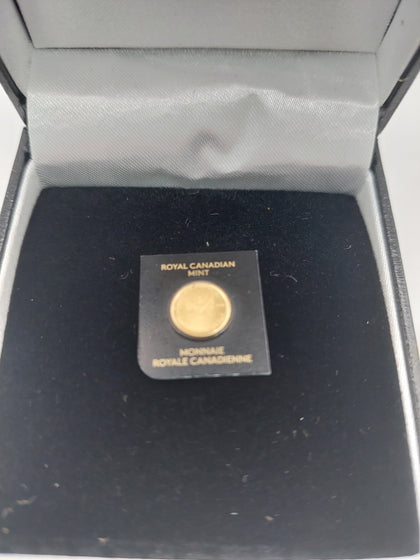 ROYAL CANADIAN MINT MONNAIE ROYALE CANADIENNE PURE .999 GOLD