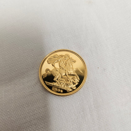2004 22ct Queen Elizabeth II Full Sovereign