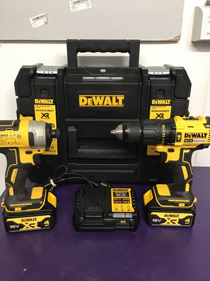 DeWalt DCK2062M2T 18V Brushless Compact Twin Pack