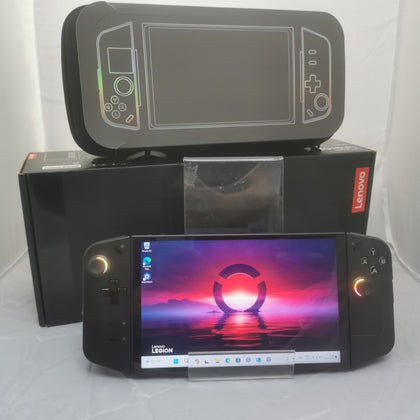 Lenovo Legion Go 512GB - Black, Comes with Original Carry Case & Box, Charger (JSAUX 8 PORT DOCKING STATION INCLUDED IN BUNDLE)