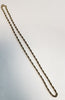 9ct Yellow Gold Rope Chain - 18" - 8.28G - Hallmarked