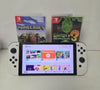 Nintendo Switch OLed Console White with 2 Games