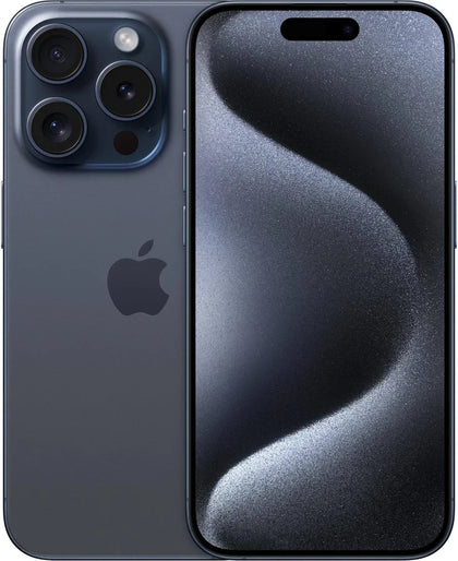 iPhone 15 Pro 128GB - Blue Titanium - Unlocked 89% Battery Health