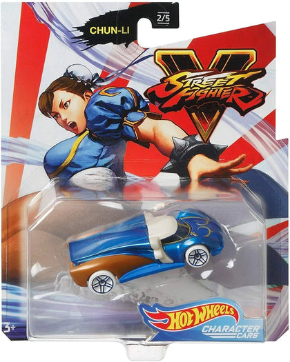 Hot Wheels GJJ32 Street Fighter V Character Cars Chun-Li 2/5.