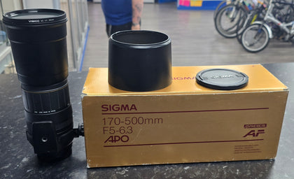 Sigma Used 170-500mm f/5-6.3 APO - Canon EF Fit
