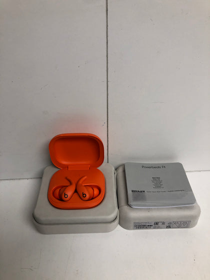 Beats Powerbeats Fit Wireless Earbuds Orange 24 Month Warranty