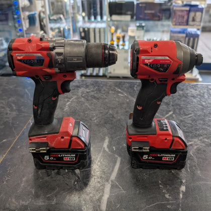 MILWAUKEE M18 SET - M18 FID3 IMPACT DRIVER + M18 FPD2 - M18 Onefhiwf12-502 x