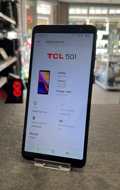 TCL 501 32GB Prime Black