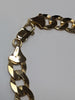 9CT GOLD FLAT CURB BRACELET 21.82G PRESTON STORE