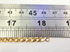9ct yellow gold Cuban 18" chain