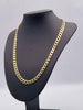 9ct Yellow Gold Curb Chain Necklace - 7mm Thick - 25.97 Grams - 20" Long