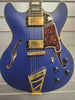 D'angelico DLXDCTP Deluxe Matt Royal Blue Guitar (Limited Release)