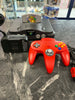 Nintendo 64 N64 Console with Official Red Controller + Super Mario 64
