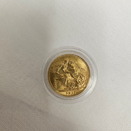 1911 Gold Sovereign George V