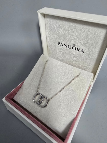 SILVER NECKLACE PANDORA ALE 925