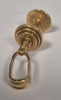 9ct Yellow Gold Barbell Pendant - 6.85G . Hallmarked