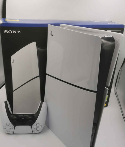 Playstation 5 Slim Digital Edition Console, 1TB, White, Boxed