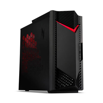 Acer Nitro 50 N50-650 - Tower Gaming - Core i5 13400F / Up To 4.6 GHz - RAM 16 GB - SSD 512 GB - GeForce RTX 4060 - Gigabit Ethernet, Bluetooth, IEEE 802.11ax (Wi-Fi 6E) - Win 11 Home - Monitor: None