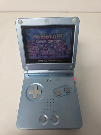 Nintendo Game Boy Advance SP & Unboxed Mario Games Bundle