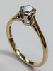 18ct Gold Single Stone Ring