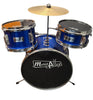 PDT Music Alley 3 Piece Jr Drum Kit Blue *COLLECTION ONLY*