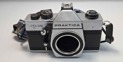 Praktica Camera MTL50 50mm f1.8 lens AND 80-200MM LENS