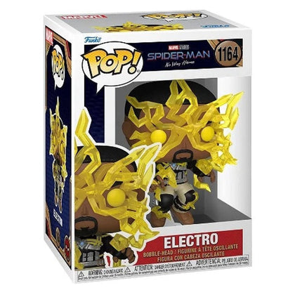 Funko Pop Electro Marvel Spider-Man No Way Home.