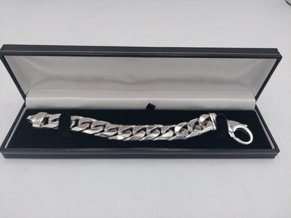 83.1g 925 Hallmarked Silver Bracelet - 9
