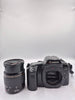 cannon eos 1000f, with lens and carry case