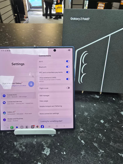 Samsung Galaxy Z Fold7 256GB Blue Shadow