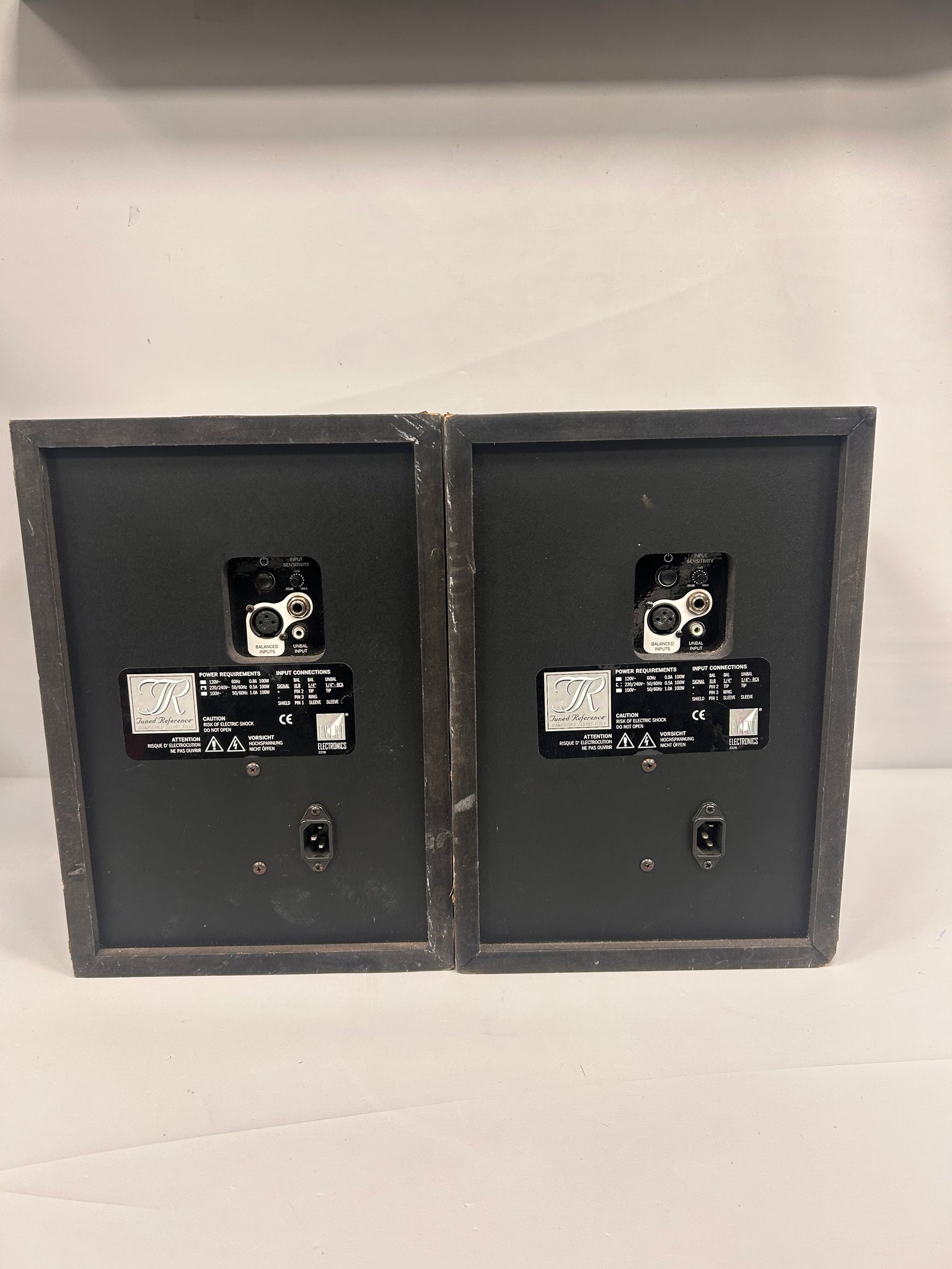 Event Tuned Reference 8 TR8 Active Monitors Black - Collection