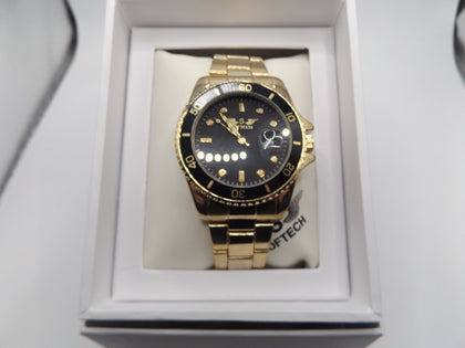 Softech Men's Gold Watch