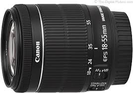 Canon EF-S 18-55mm f/3.5-5.6 IS STM image stabilizer Lens