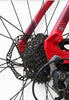 B-twin rock rider 540 mountain bike 27 speed 27.5” wheels 19” frame -Red