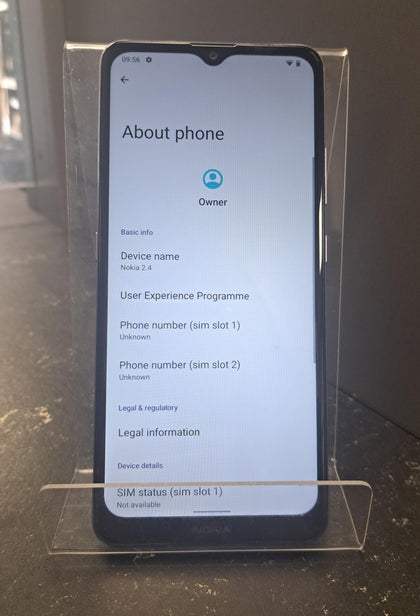 Nokia 2.4 - 32GB - Unlocked.
