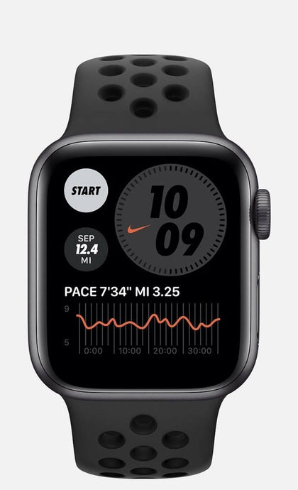 Apple Watch Nike Series 6 GPS/Cell 40mm Space Gray Aluminum Case Black