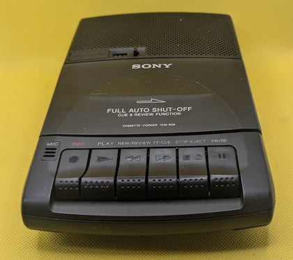 Sony TCM-939/ Compact Cassette Voice Recorder