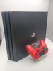 Sony PlayStation 4 Pro 1TB Console with red controller