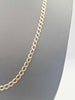 9ct Yellow Gold Thin Curb Chain Necklace - 10.73 Grams - 20" Long