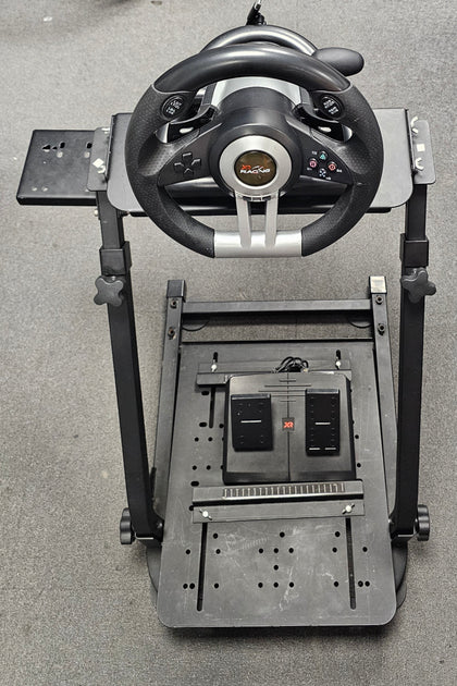 XR Steering Wheel & X Rocker XR Racing Rig Universal Steering Wheel Pedal Mount
