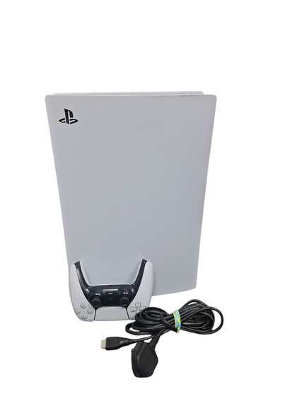 Playstation 5 Digital Edition Console, 825GB, White, Unboxed