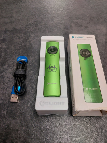 Olight ArkPro Flashlight Green Zombie Edition RARE
