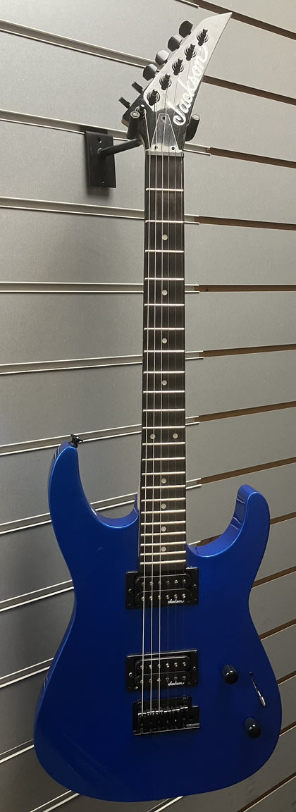 **Sale** Jackson JS Series JS11 Dinky Electric Guitar - Metallic Blue