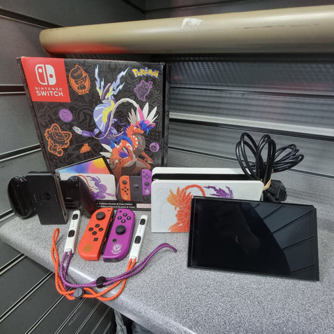 Nintendo Switch OLED Pokemon Scarlet and Violet Edition