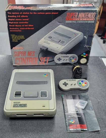 Super Nintendo Entertainment System Console, Boxed