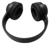Enjoy Music Foldable Wireless Over Ear Headphone, Black