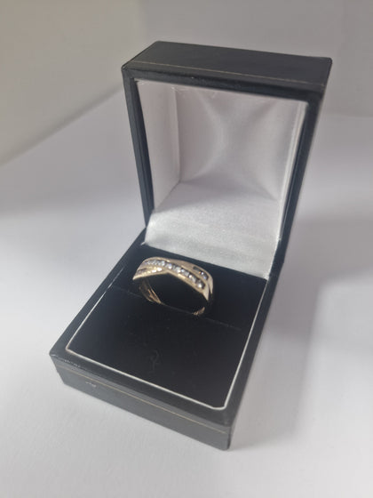 Gold Ring 9CT 375 2.9G Size M.